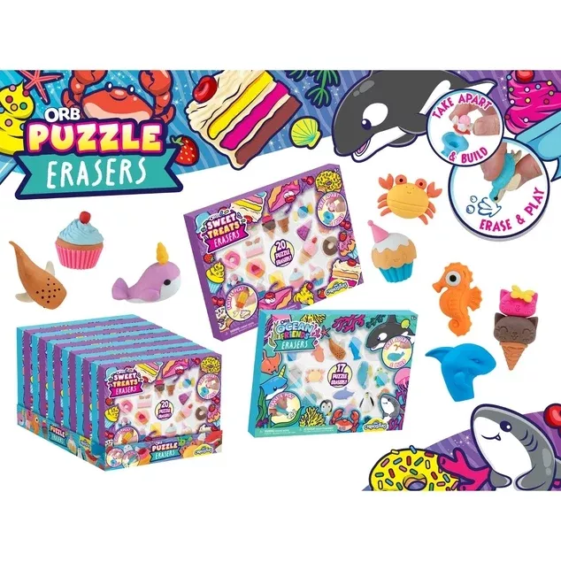 Orb Pull Apart Stackers Erasers