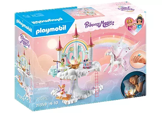 Playmobil - Princess Magic Rainbow Castle in the Clouds 71359