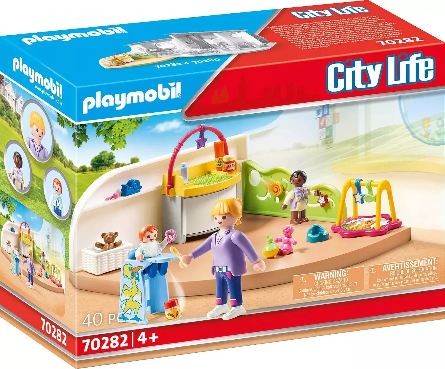 Playmobil - Toddler Room (70282)