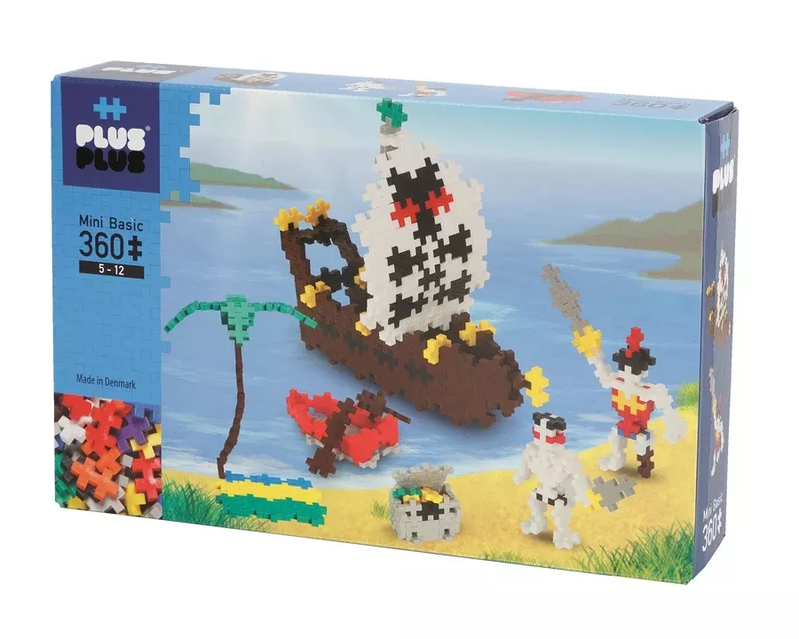 Plus Plus Puzzles - Basic - Pirate - 360 Pcs