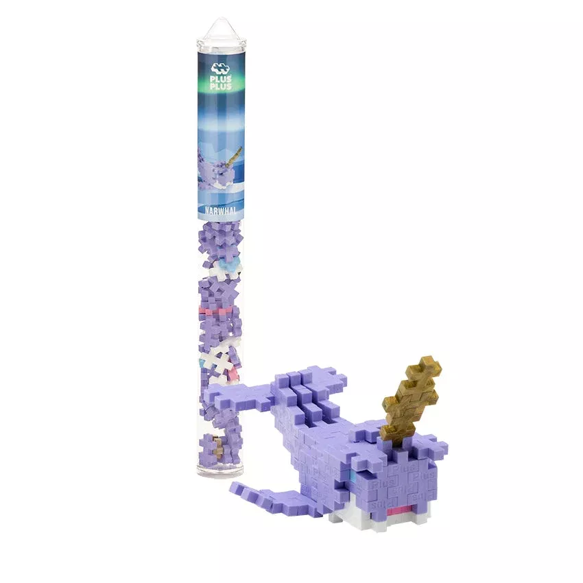 Plus-Plus Tube - Narwhal