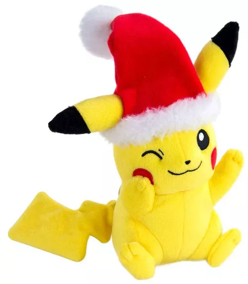 Pokemon Christmas Pikachu 8-Inch Plush