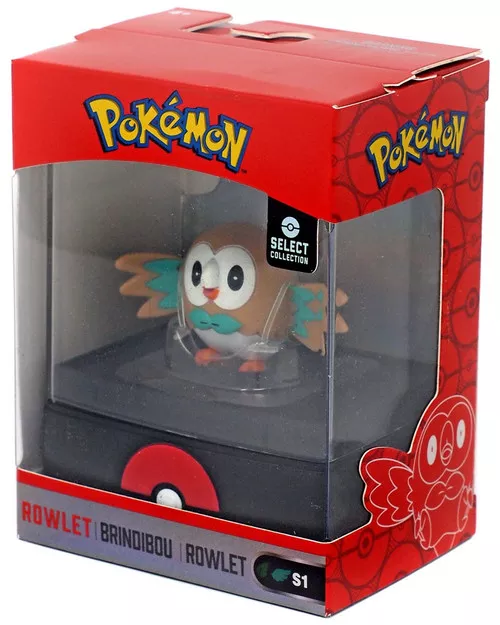 Pokemon Select Collection Series 1 Rowlet 2-Inch Mini Figure