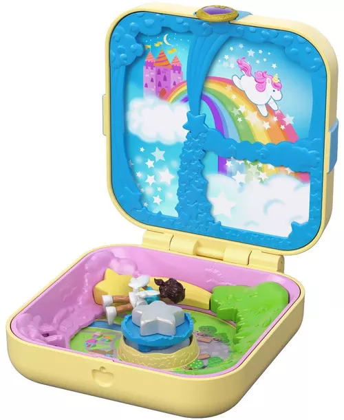 Polly Pocket Hidden Hideouts Unicorn Utopia Playset