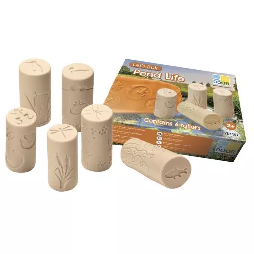 Pond Life Stamper Rollers for Dough