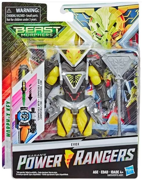 Power Rangers Beast Morphers Evox Action Figure