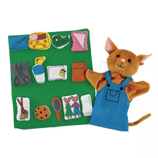 Puppet & Props for "If You Give a Mouse A Cookie" Book