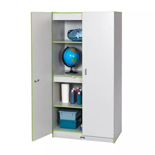 Rainbow Accents Storage Cabinet - Key Lime
