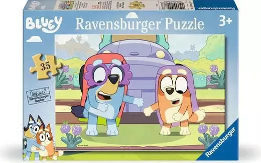 Ravensburge Bluey - It's Granny Time! Puzzle 35pc