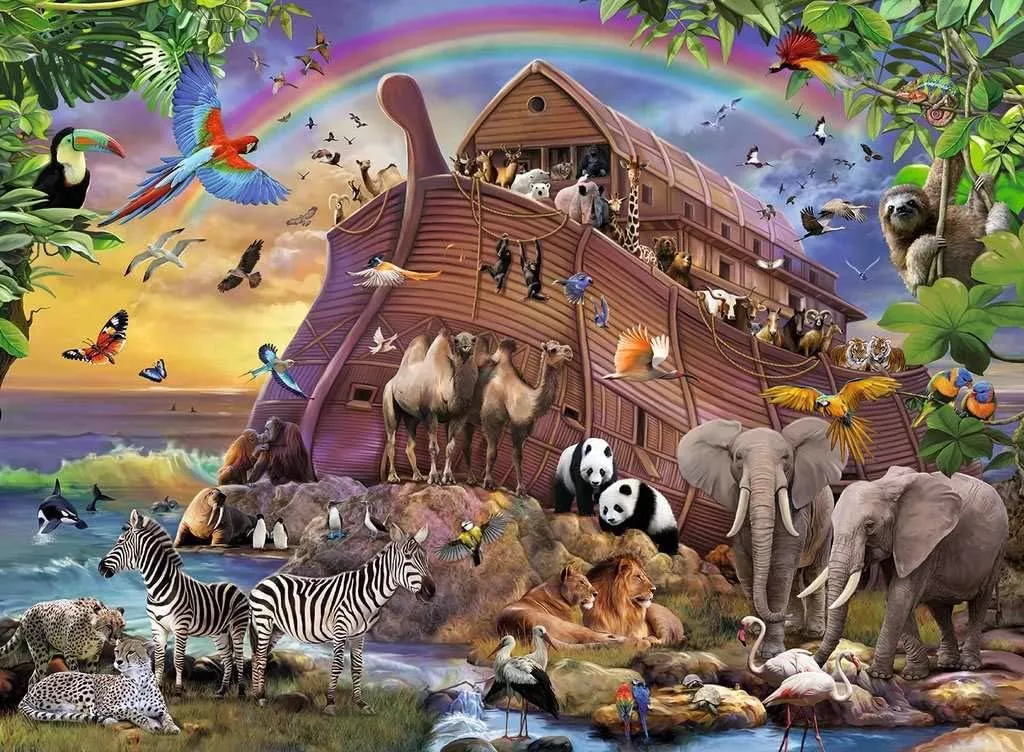 Ravensburger - 150Pc Boarding the Ark Puzzle