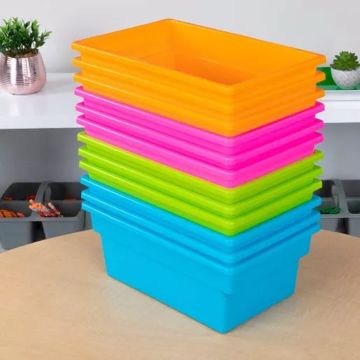 Really Good Stuff All-Purpose Bins - Set Of 12