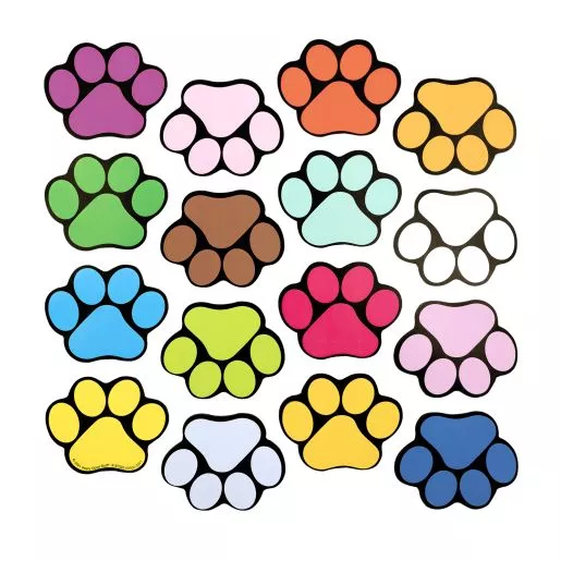 Really Good Stuff EZ Stick™ - Paw Prints