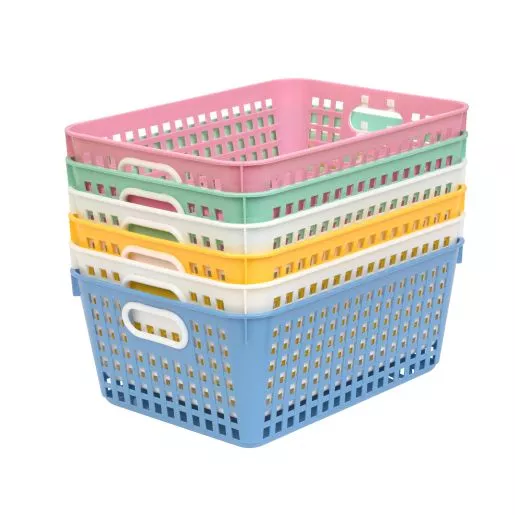 Really Good Stuff Large Baskets - 6 Pack - Bold Vibes