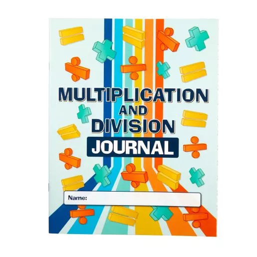 Really Good Stuff Multiplication & Division Journals - Set of 12