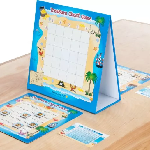 Really Good Stuff Treasure Chest Multiplication Game