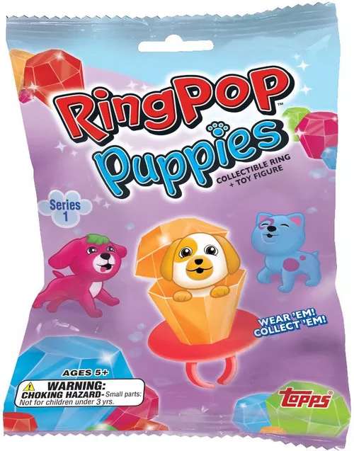 Ring Pop Puppies Topps Series 1 Mystery Pack