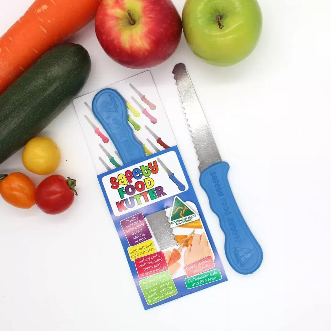 Safety Food Kutter Blue - Large