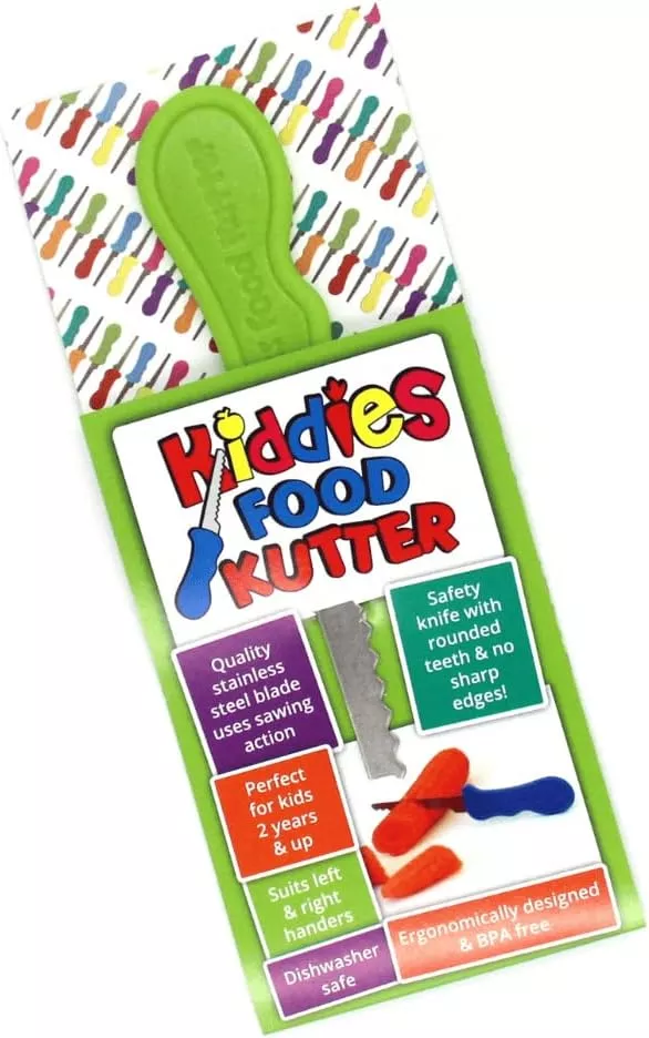 Safety Food Kutter Lime Green - Small