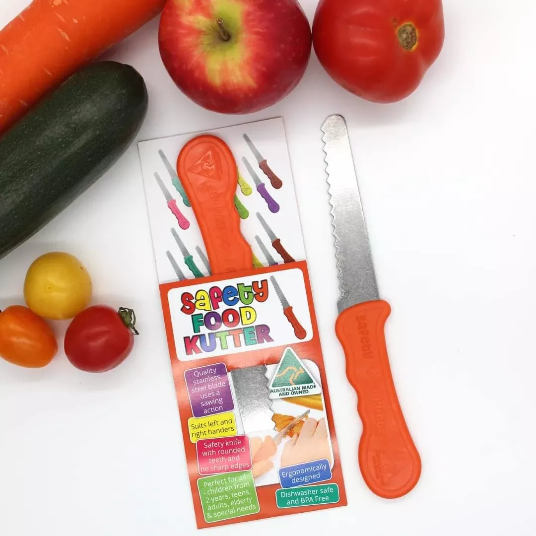 Safety Food Kutter Orange - Large