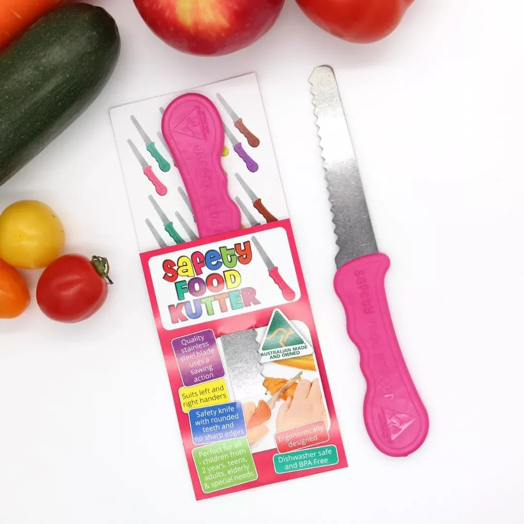 Safety Food Kutter Pink - Large
