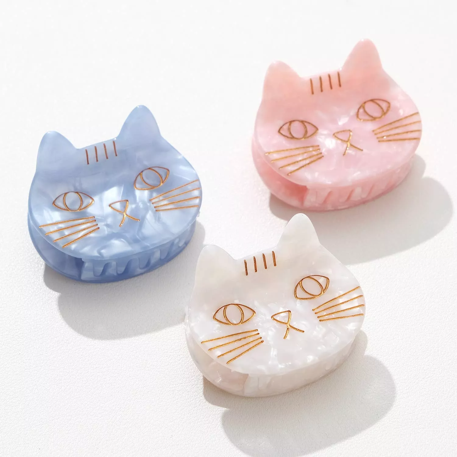 Saltwater Kitty Cat Claw Clip - Small