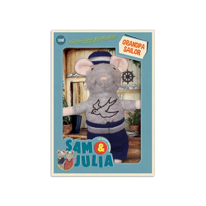 Sam & Julia - Plush Grandpa Sailor