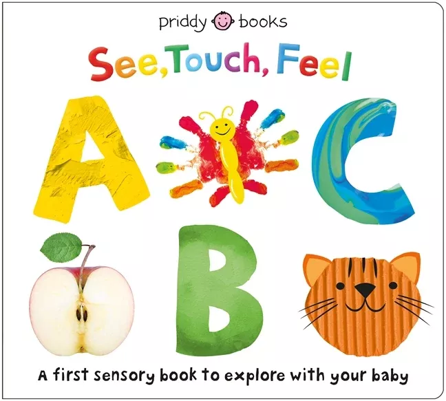 SEE, TOUCH, FEEL: ABC Sensory Board Book
