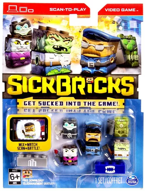 Sick Bricks Sick Team City & Monster Minifigure 5-Pack
