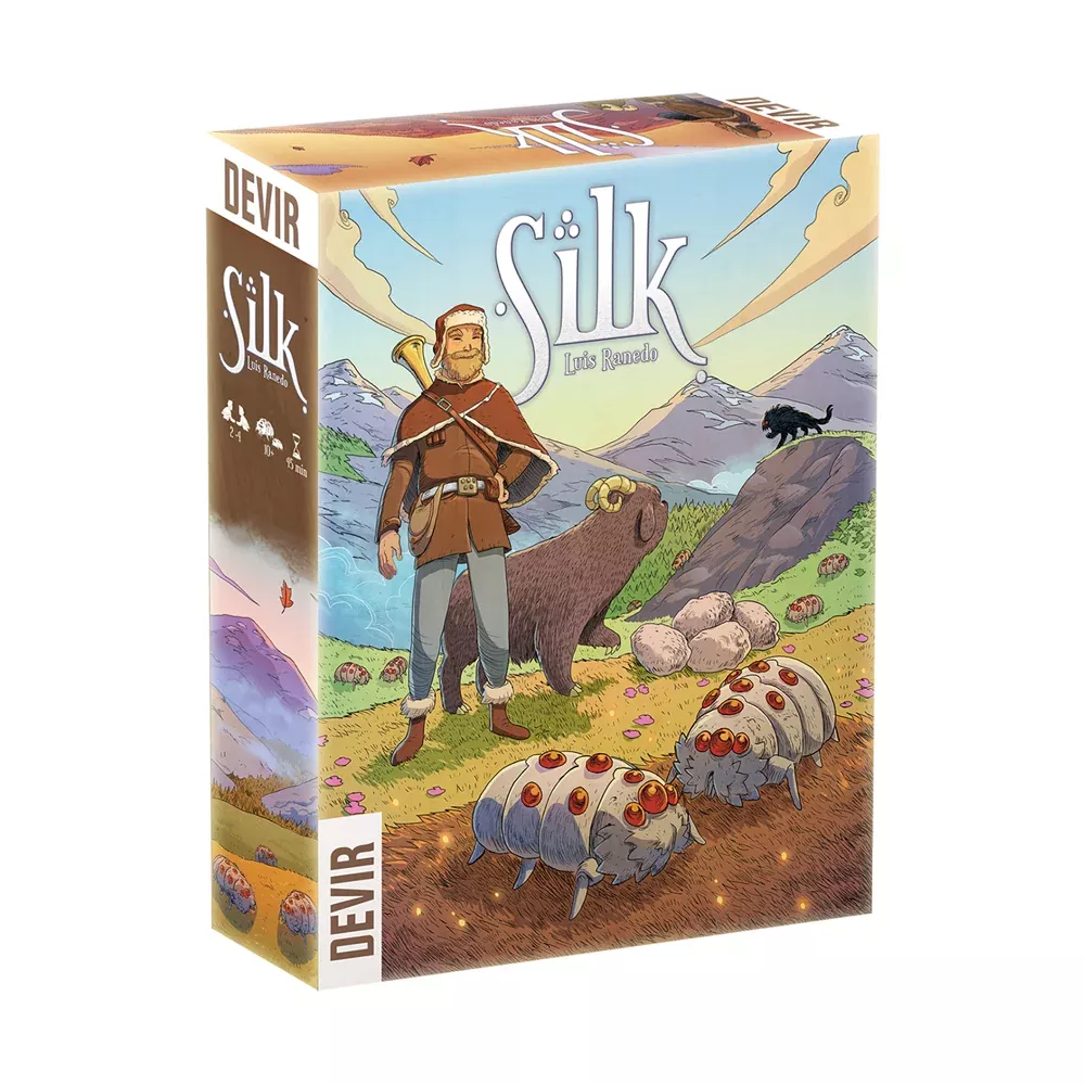 Silk Board Game: Strategic Sheep Herding Adventure