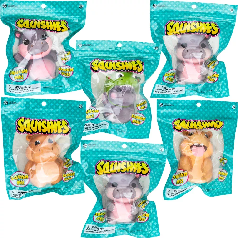 Slow Rise Hippo Squishies