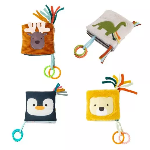 Soft 2-in-1 Activity Book - Set of 4
