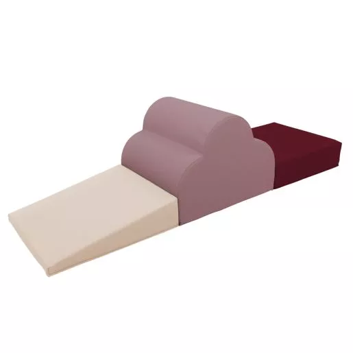 SoftScape Cloud Play Climber, 3-Piece Set - Rose