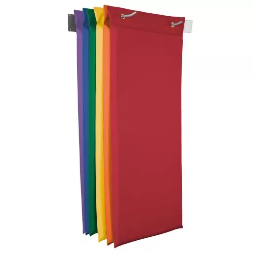 SoftScape Hanging Rest Mats with Wall Mount, 6-Piece