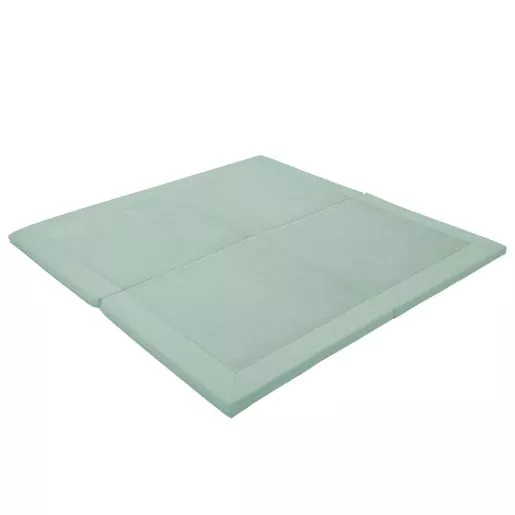 SoftScape Two-Texture Space Saver 4-Fold Toddler Activity Mat - Aloe
