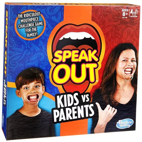 Speak Out Kids vs. Parents Board Game
