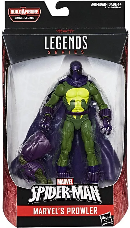 Spider-Man Marvel Legends Lizard Series Prowler Action Figure