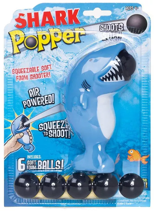Squeeze Popper Shark Popper