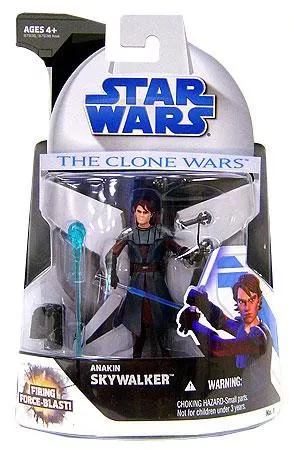 Star Wars Clone Wars 2008 Anakin Skywalker Action Figure #1
