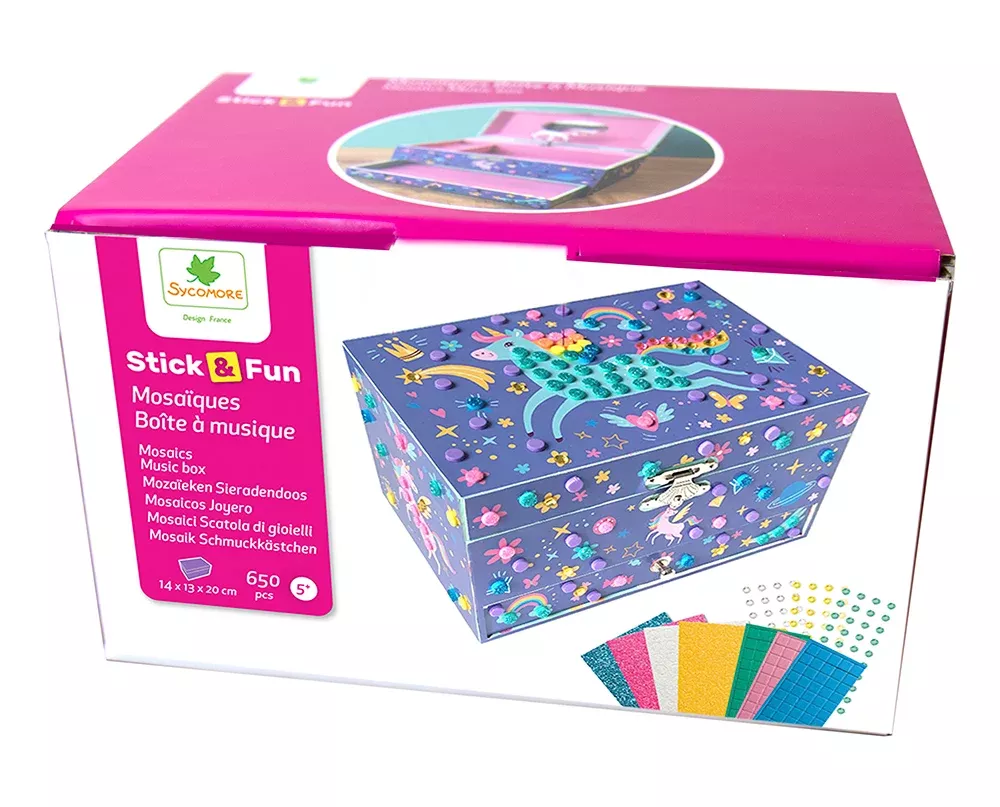 Stick'N Fun - 3D Mosaics Music Box