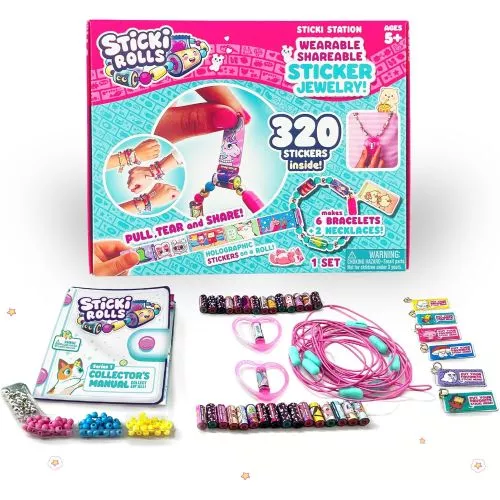 Sticki Rolls Bead Bash Jewelry Maker Kit