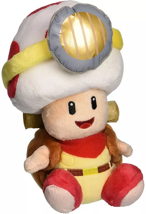 Super Mario Galaxy Captain Toad 7-Inch Plush