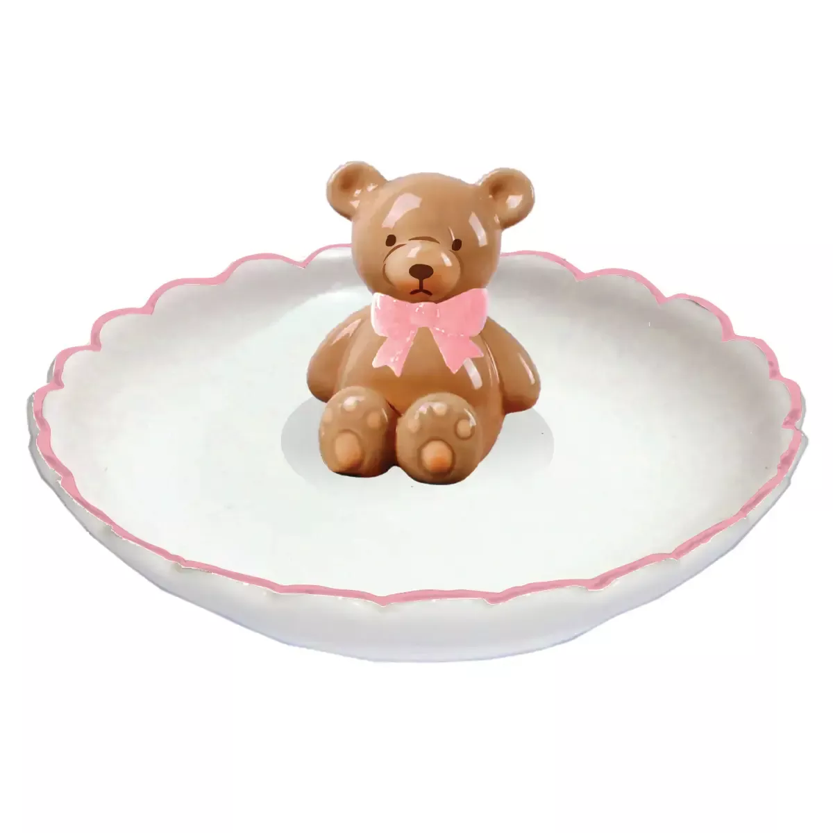 Teddy Bear Trinket Tray