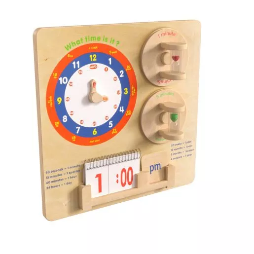 Telling Time STEAM Board