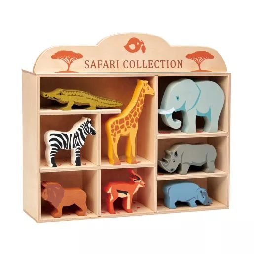 Tender Leaf Safari Collection - 8pcs w/ display