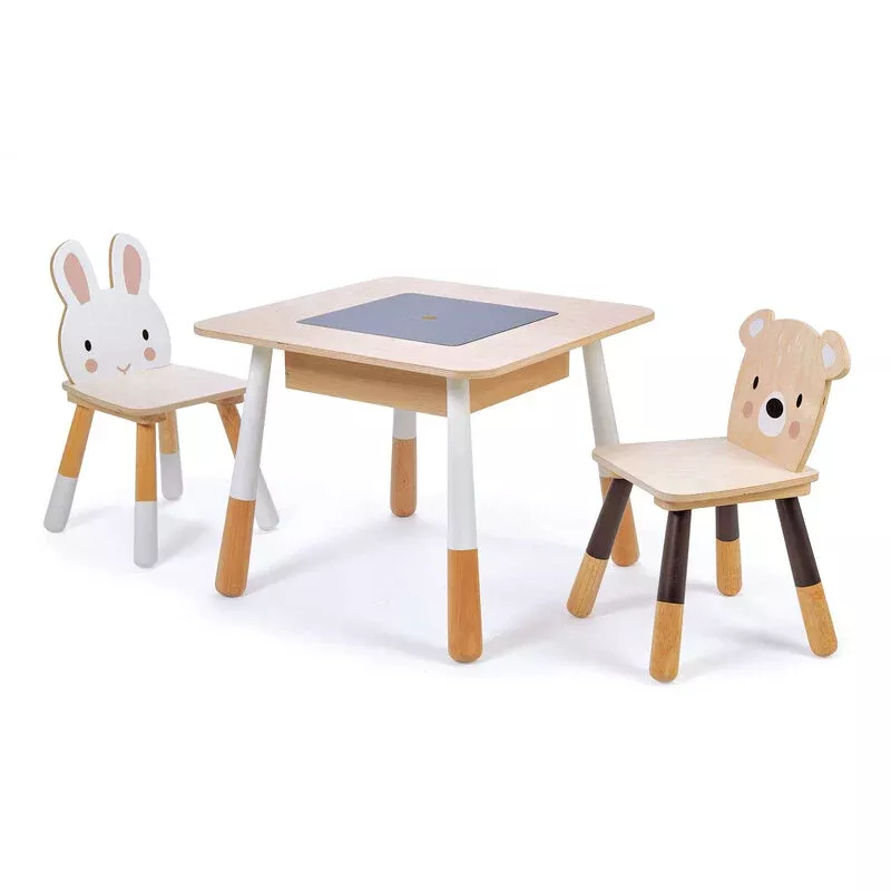 Tender Leaf Toys - Forest Wooden Table & 2 Chairs Set