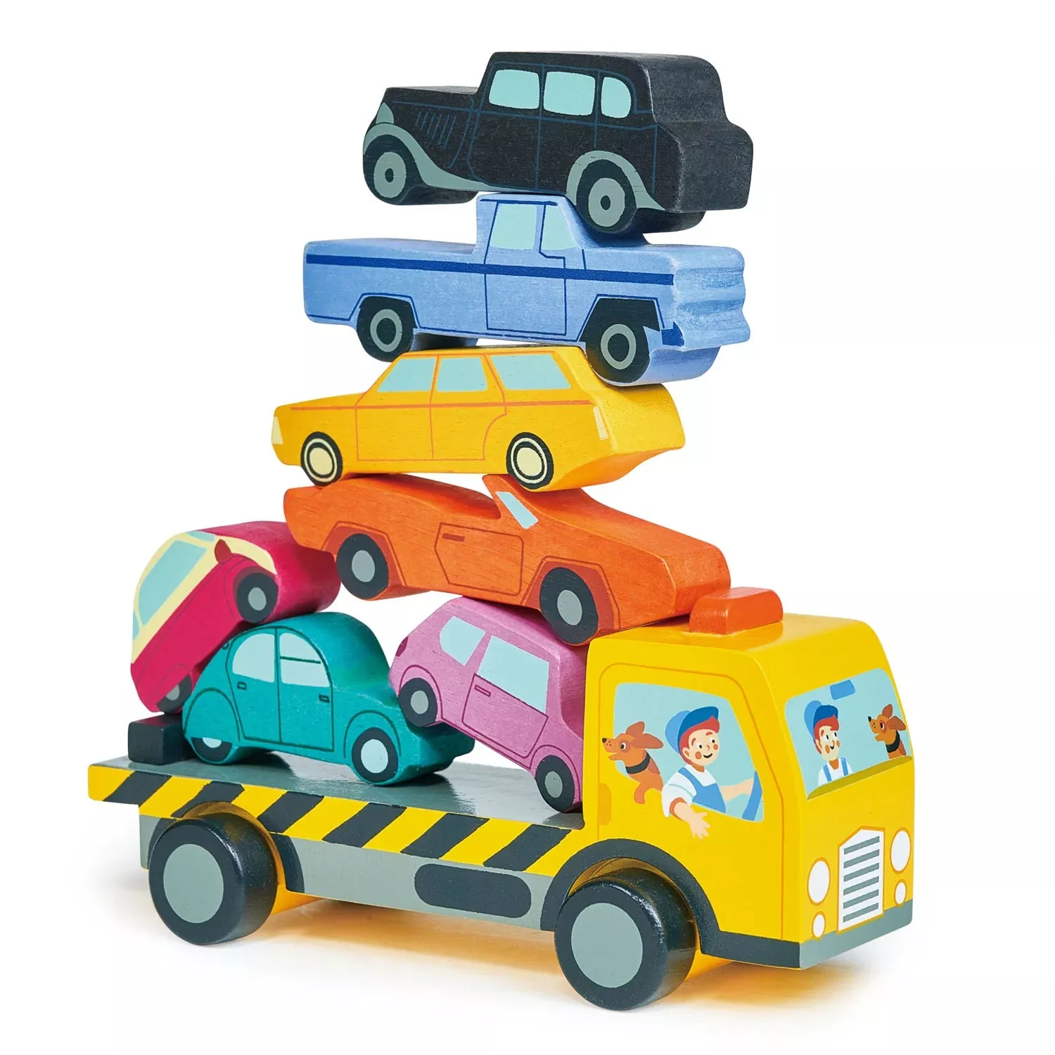 Tender Leaf Toys - Stacking Cars
