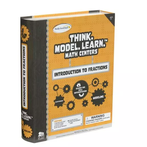 Think. Model. Learn.™ Math Center - Grades 2-3 - Introduction to Fractions
