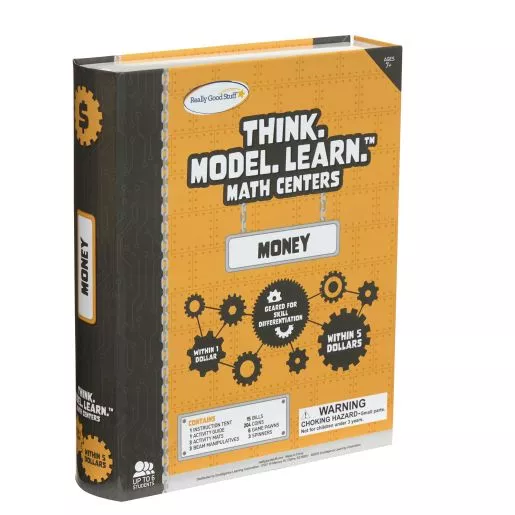 Think. Model. Learn.™ Math Center - Grades 2-3 - Money