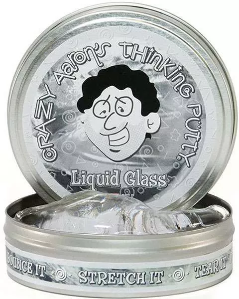 Thinking Putty Crystal Clears Liquid Glass 4-Inch
