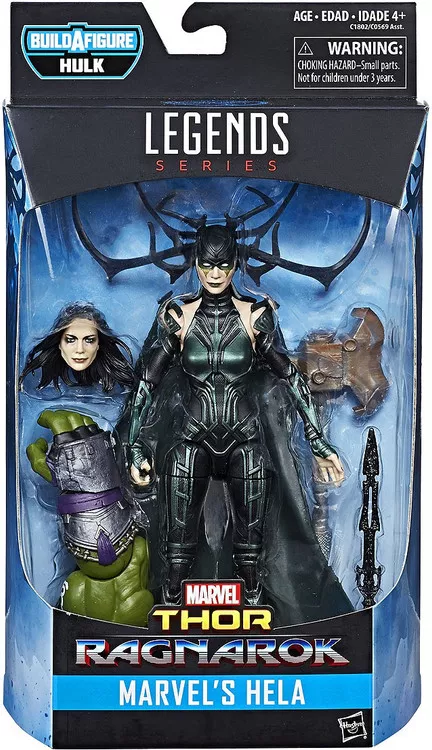 Thor: Ragnarok Marvel Legends Hulk Series Hela Action Figure